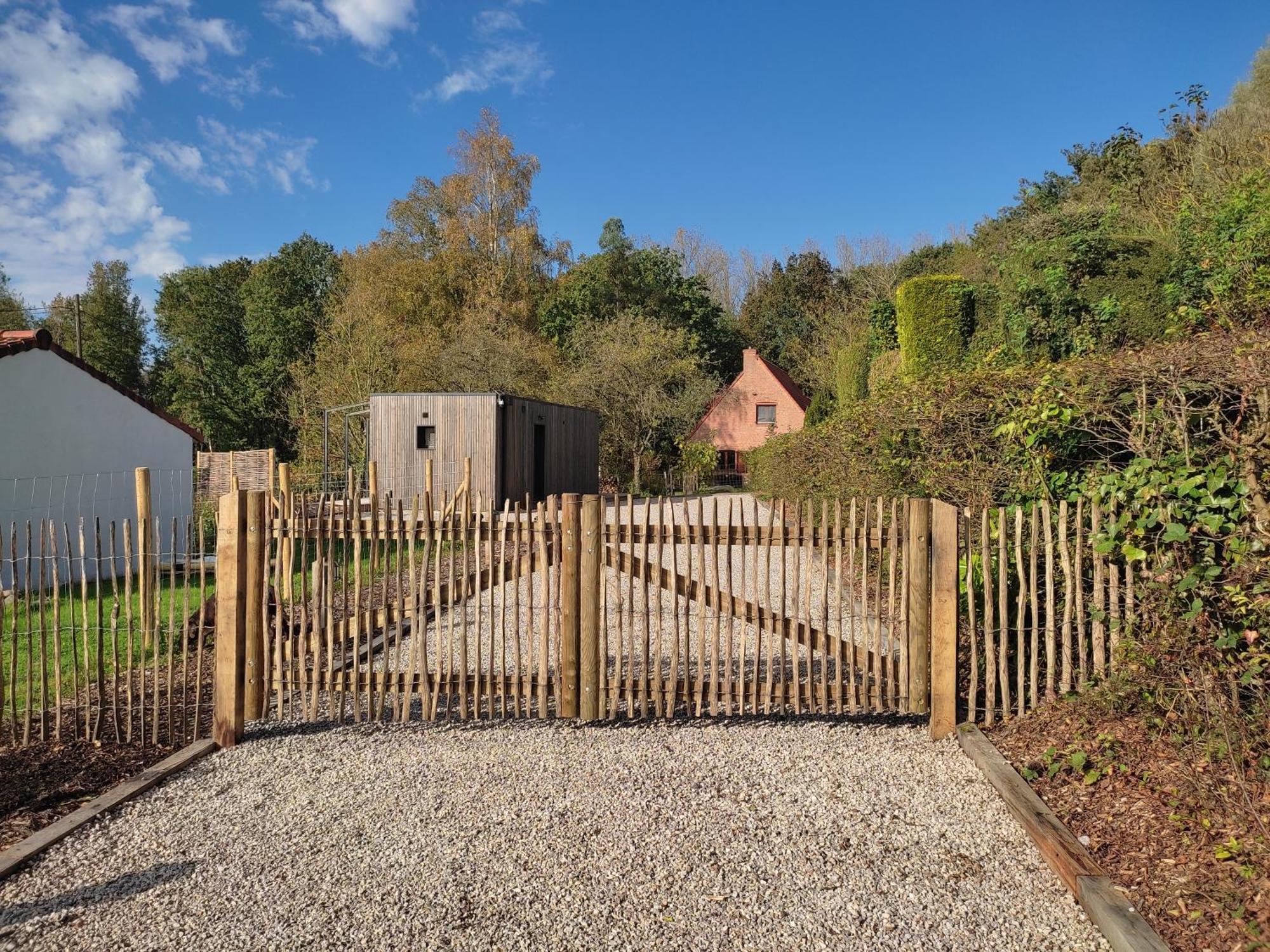 L'Ermitage - L'Ecolodge Des Monts Des Flandres - Au Coeur De 800M2 De Jardin Prive Saint-Jans-Cappel Luaran gambar